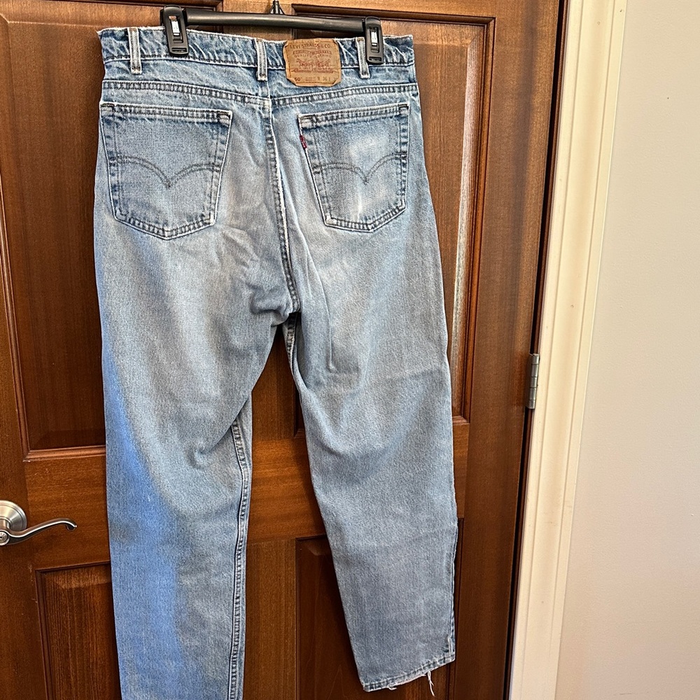 Levi's Men's Denim Blue Relaxed Fit Jeans